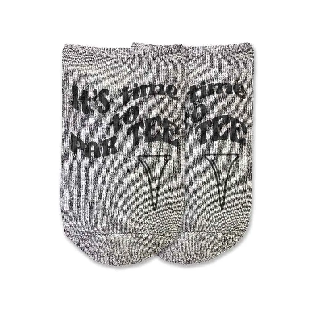3 Pair Pack Golf Socks, Funny Golf Gift Socks for Her