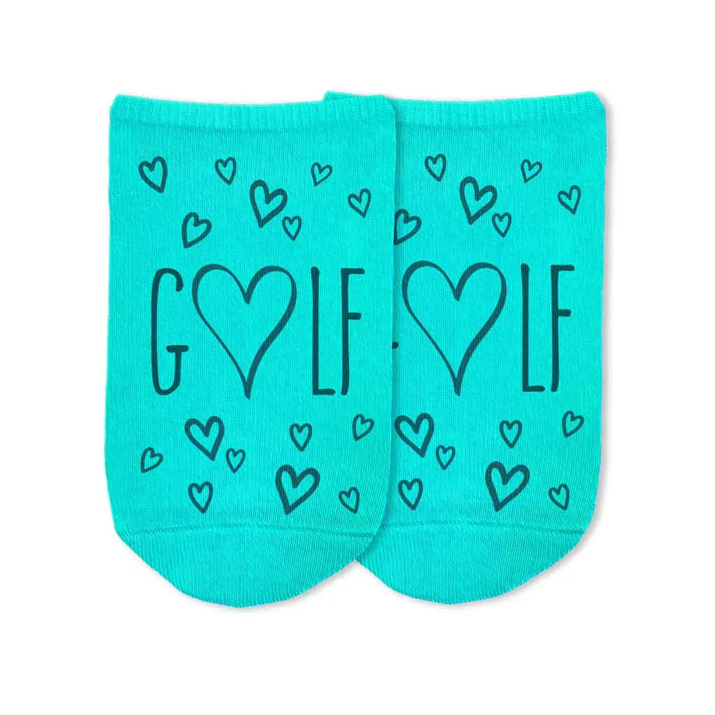 3 Pair Pack Golf Socks, Funny Golf Gift Socks for Her