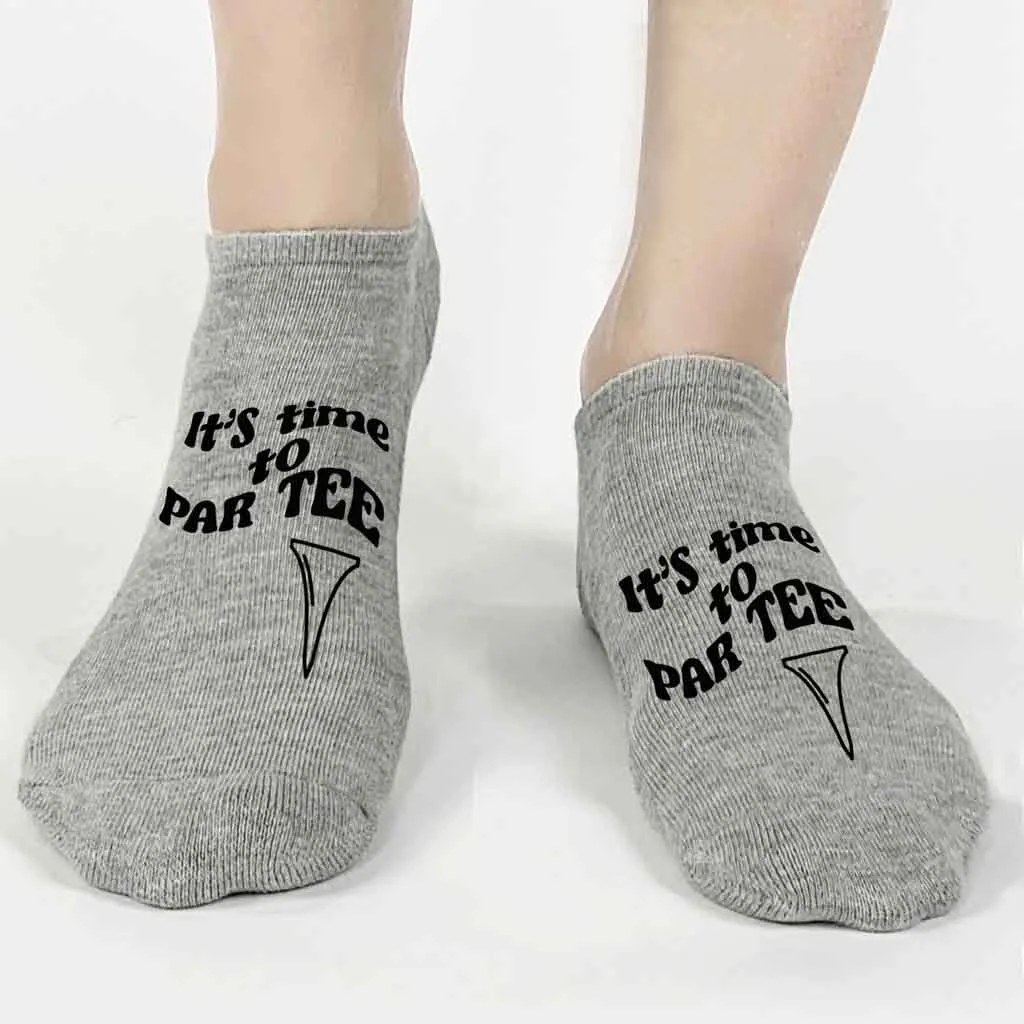 3 Pair Pack Golf Socks, Funny Golf Gift Socks for Her