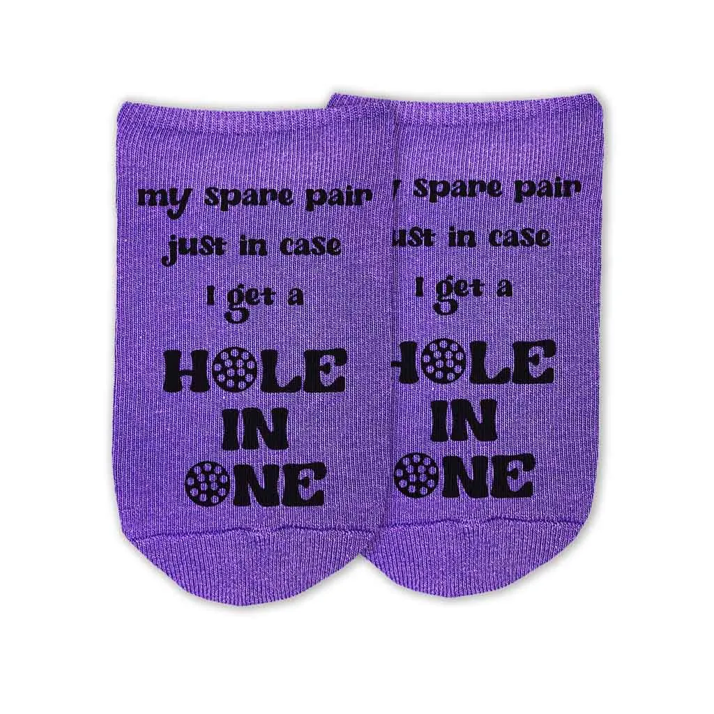 3 Pair Pack Golf Socks, Funny Golf Gift Socks for Her
