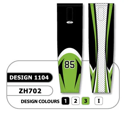 Athletic Knit Custom Sublimated Hockey Sock Design 1104