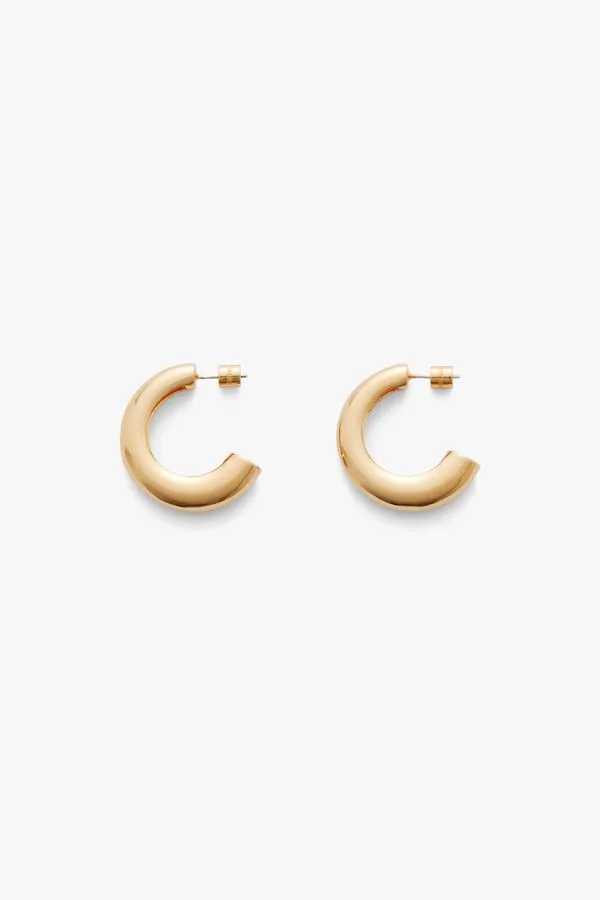 Crescent Hoop Earrings