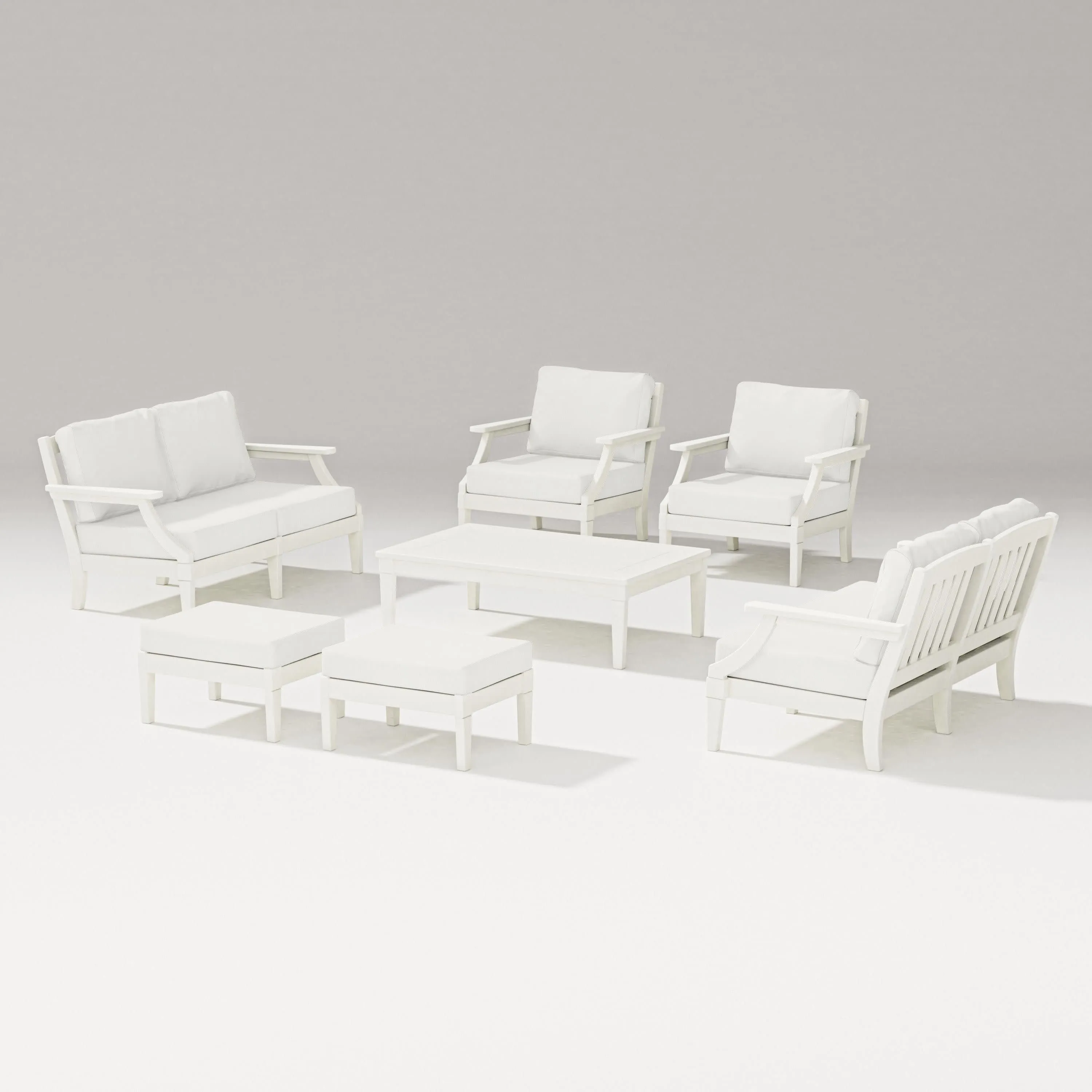 Estate 7-Piece Lounge Loveseat Set