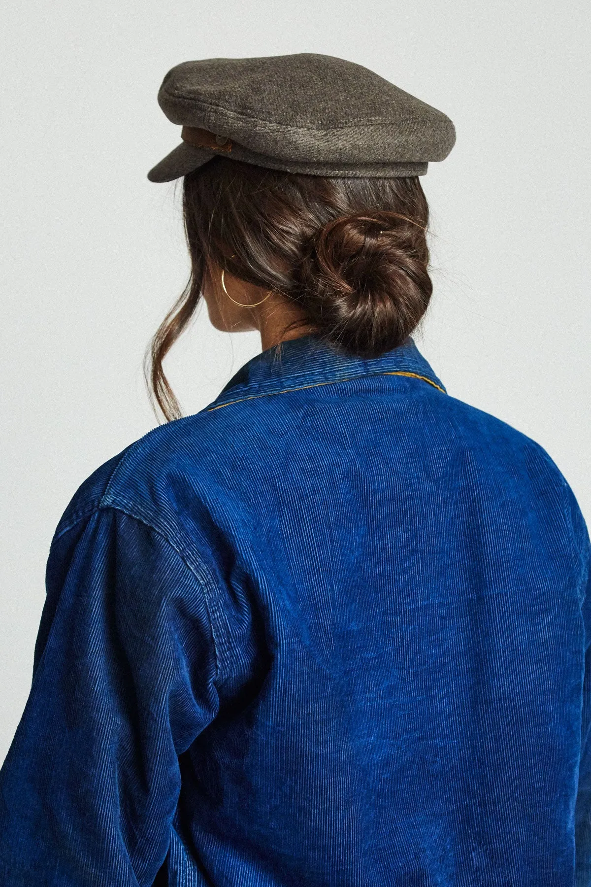Fiddler Cap - Brown/Grey