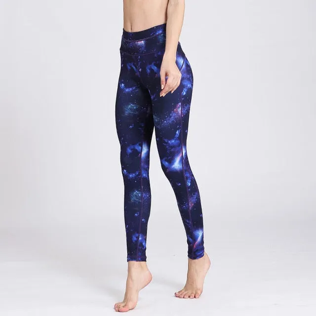 Galaxy Theme Yoga Leggings