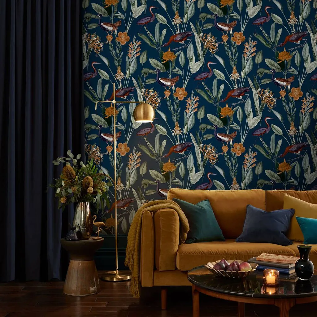 Graham & Brown Glasshouse 119884 Navy