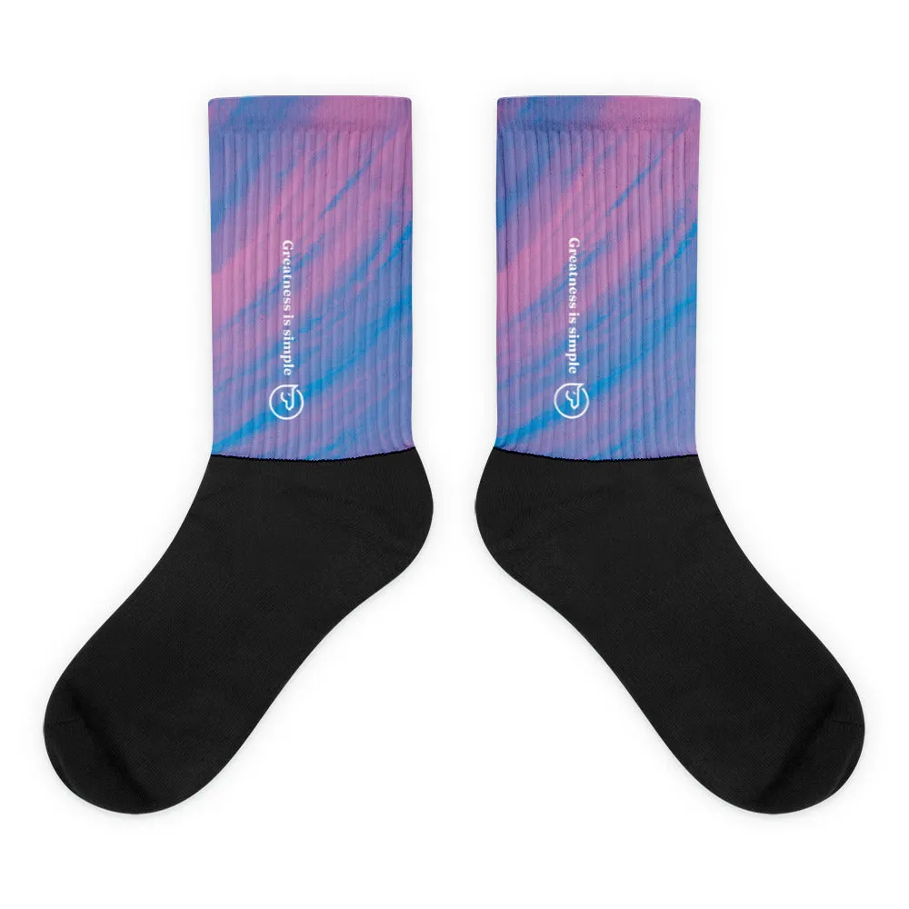 Humble Sportswear™ Bash Blue GIS Crew Socks