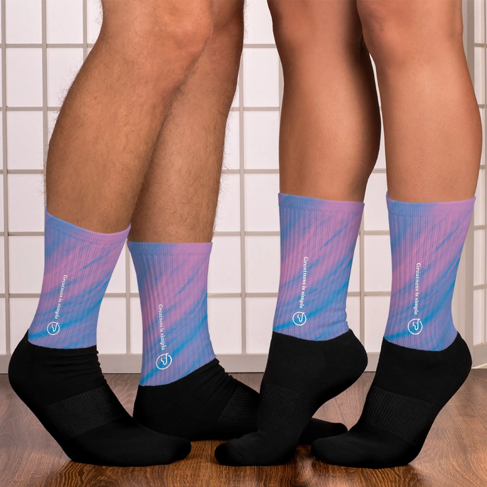 Humble Sportswear™ Bash Blue GIS Crew Socks