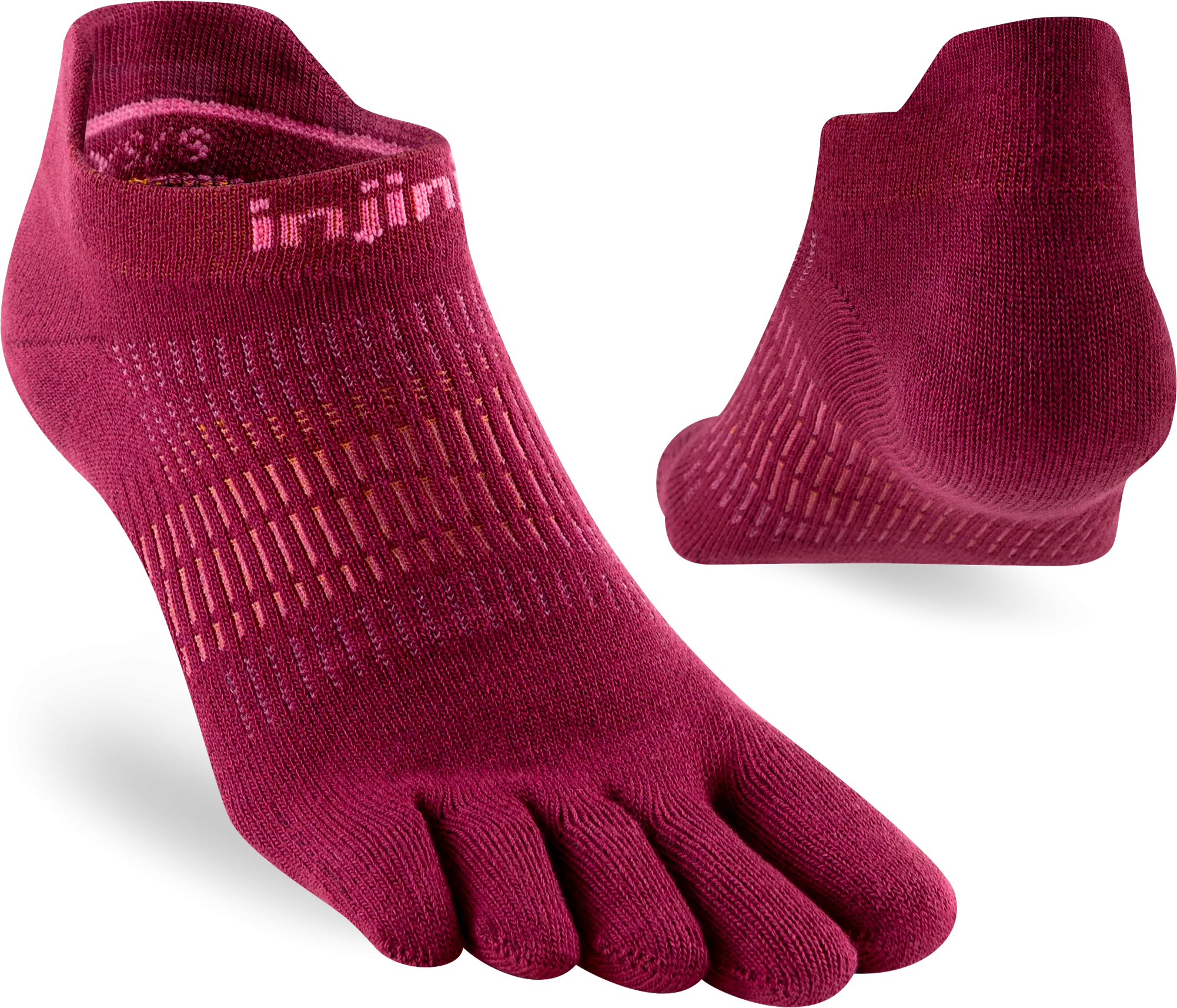 Injinji UR Light Weight No Show Womens Beetroot (NEW 2024)