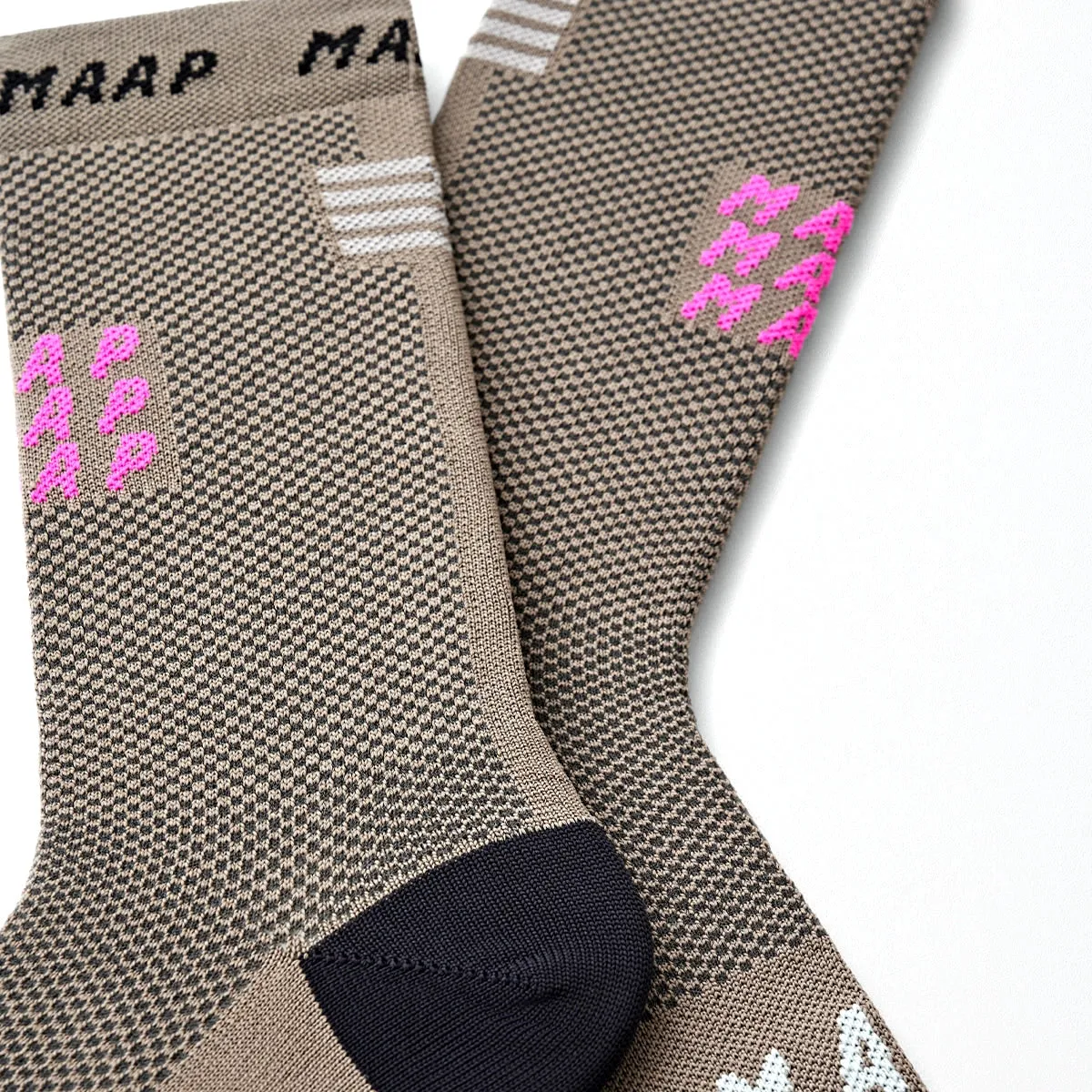 MAAP Eclipse Socks SS24 - Black/Morel