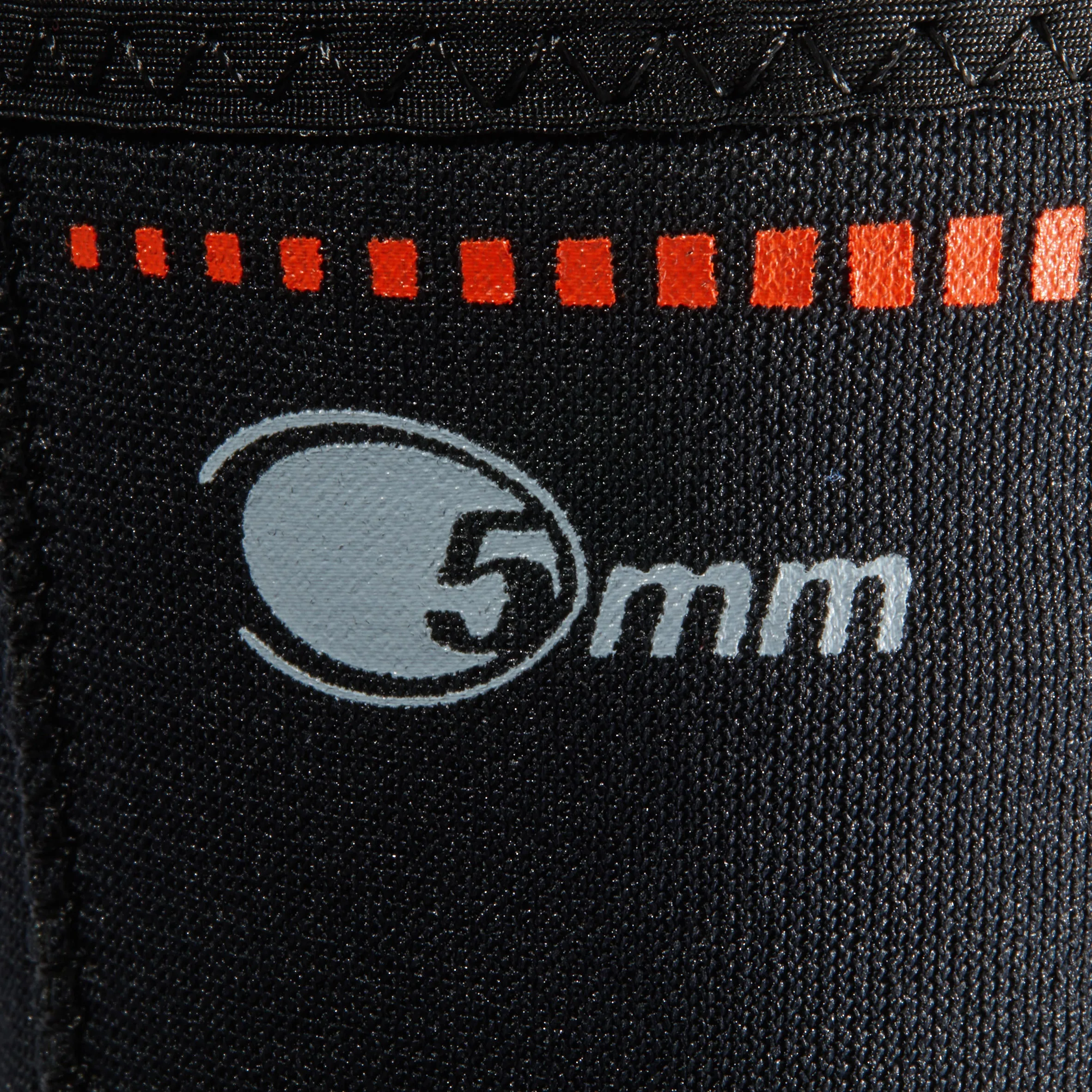 Neoprene diving socks 5 mm black SCD 500 Subea