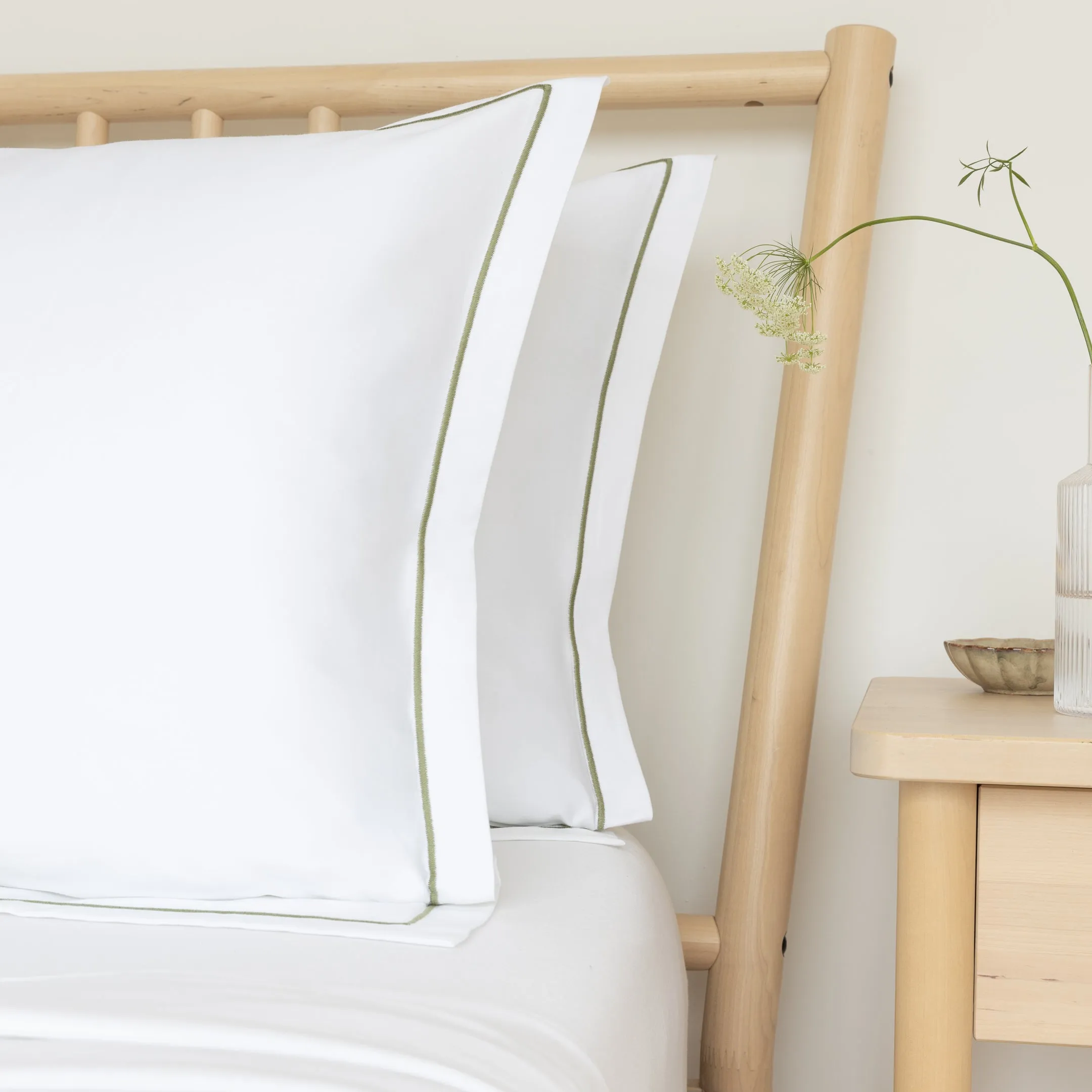 Oxford Edge Pillowcase Pair - Hero Cotton