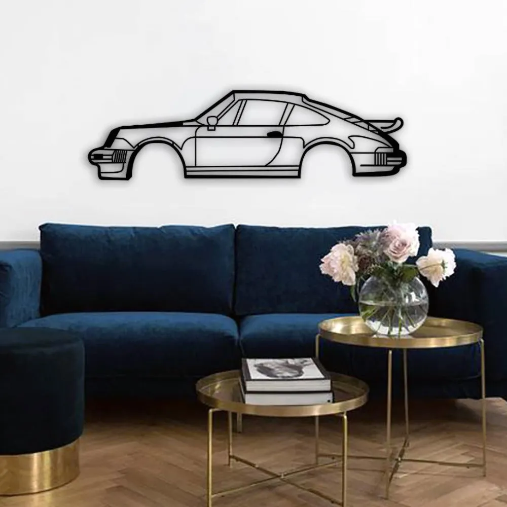 Porsche 933 Car Silhouette