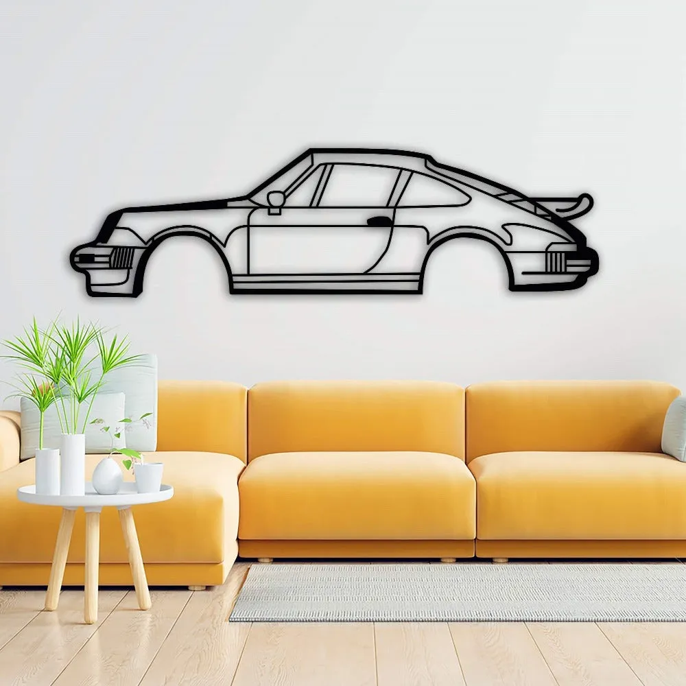 Porsche 933 Car Silhouette