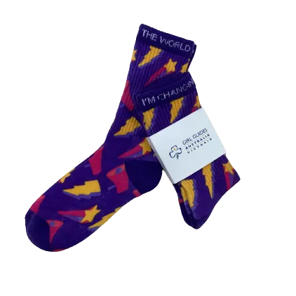 "I'm Changing the World" Socks IDG 2023