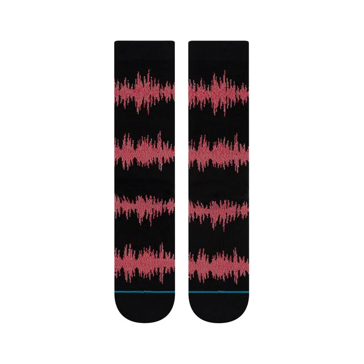 "Toronto Raptors 99 Wave" Embroidered Combed Cotton Crew Socks
