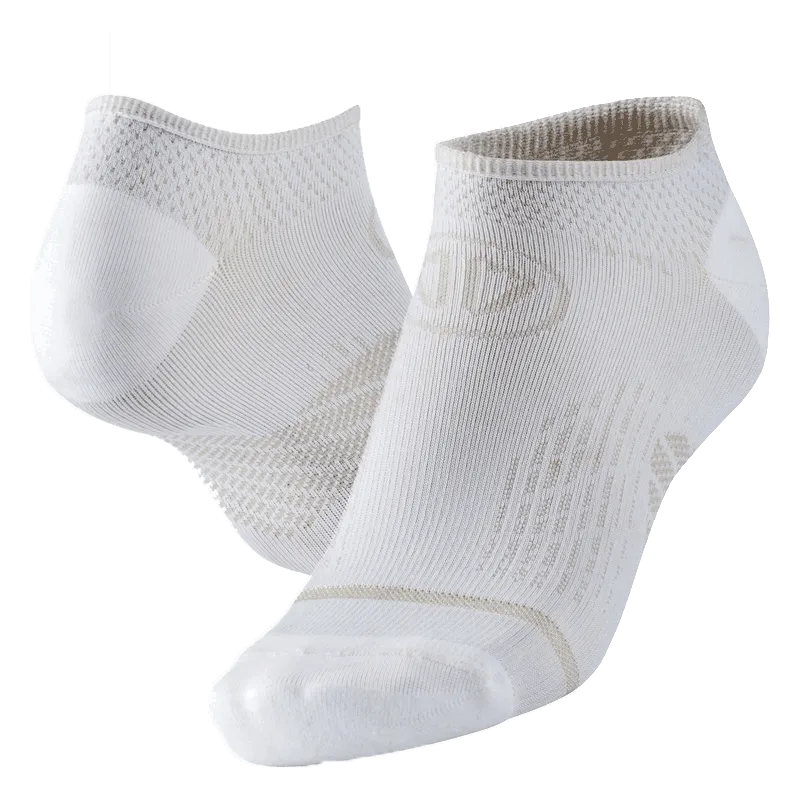 RUN ANATOMIC LOW UNISEX RUNNING SOCKS WHITE